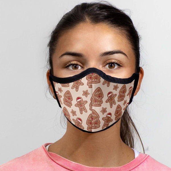 Mascarilla Higiénica Reutilizable Galletas